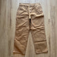 Vintage Carhartt Dark Tan Original Dungaree Carpenter Pants