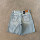 Levi’s Baggy Dad Mid Rise Lightwashed Denim Jean Shorts Jorts