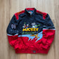 Vintage 2006 JH Design Jeff Hamilton Nascar Daytona 500 Mickey Mouse & Friends Varsity Jacket