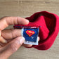 Vintage Y2K Superman Flame Beanie