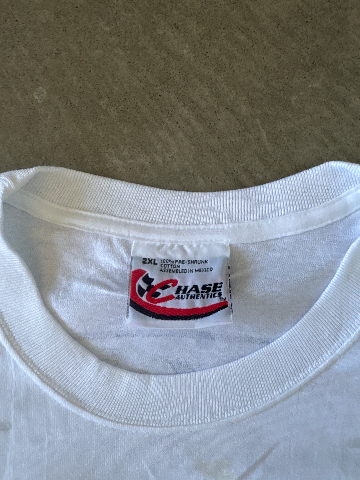 Vintage 90s Chase Authentic’s Rusty Wallace Rockin In The USA All Over Print Tee