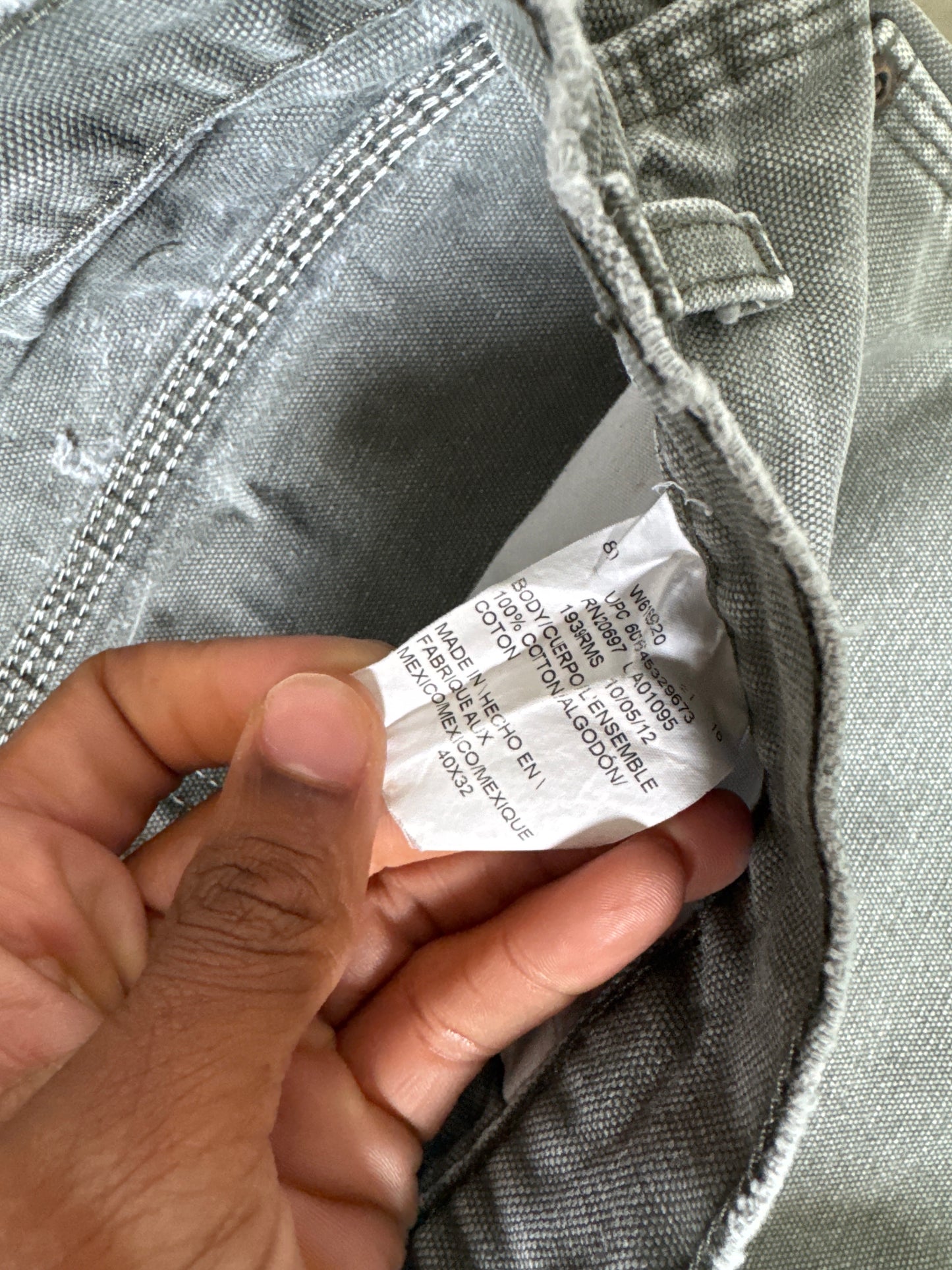 Vintage Dickies Faded Olive Green Carpenter Pants