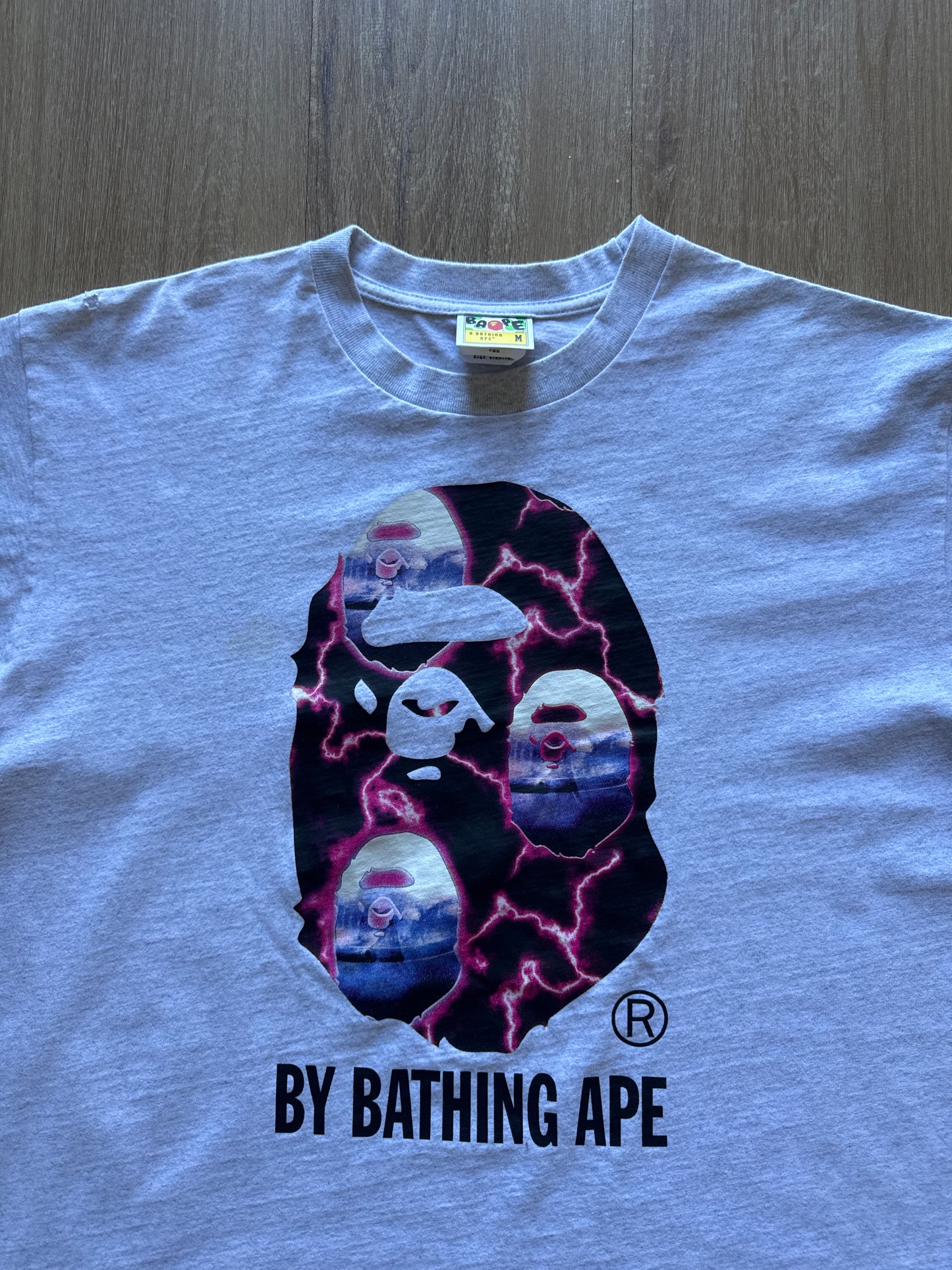 A Bathing Ape Bape Lightning Tee