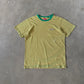 Supreme Multi Stripe Yellow Green Tee