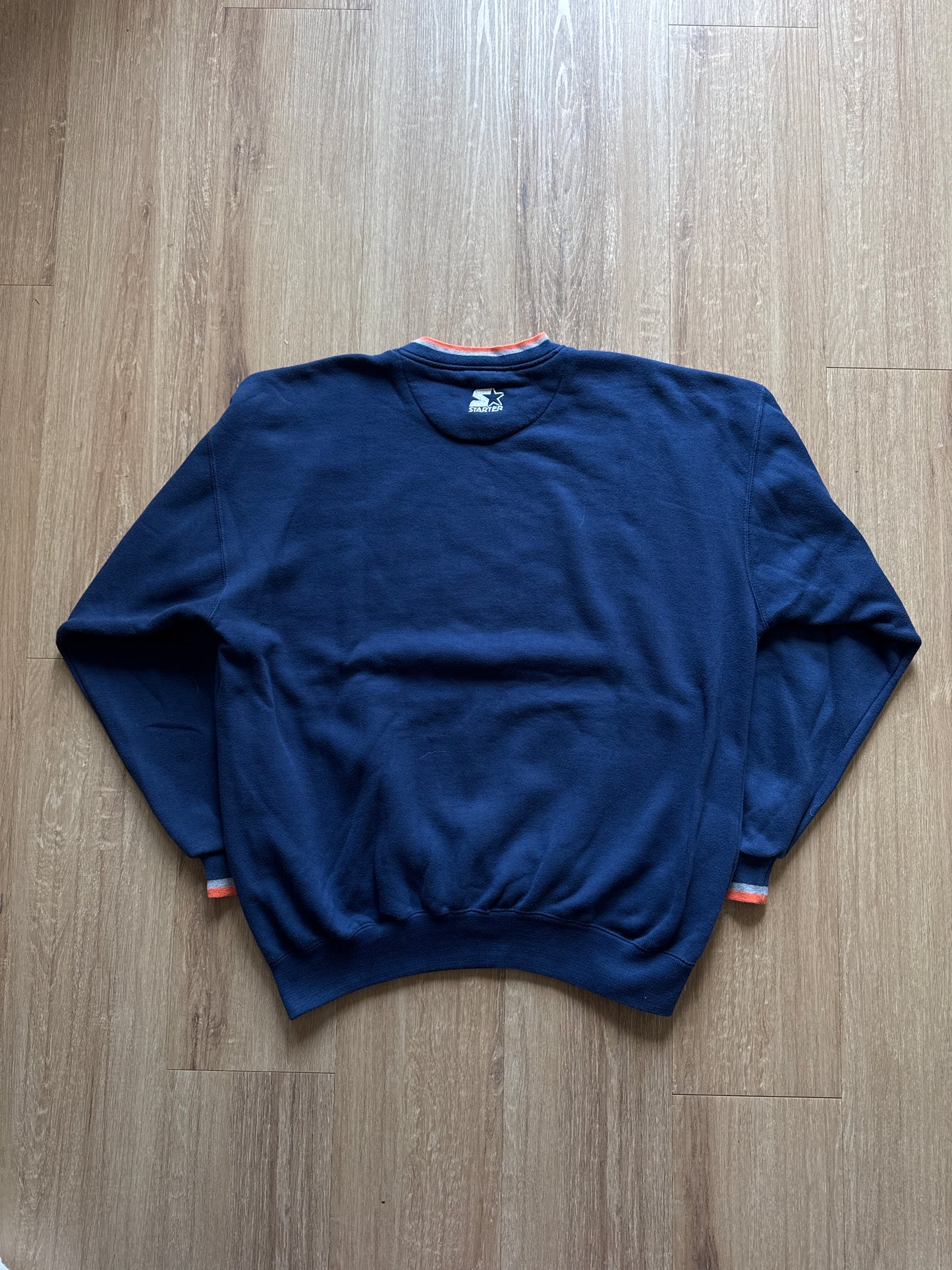 Vintage Starter University Of Clemson Tigers Logo Sweatshirt