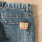 Vintage Y2K Women’s Enyce Low Rise Bleach Stripe Denim Jeans
