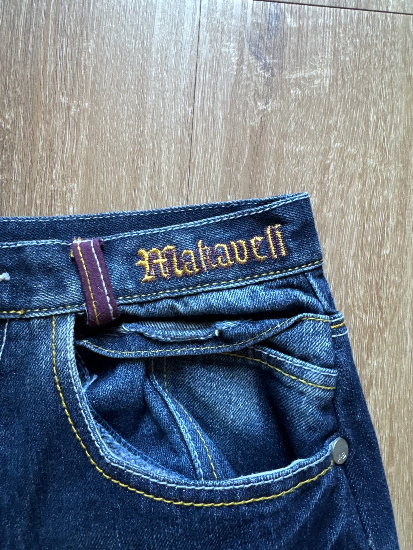 Vintage Y2K Makaveli Brand Tupac Shakur 2 Pac Denim Jeans