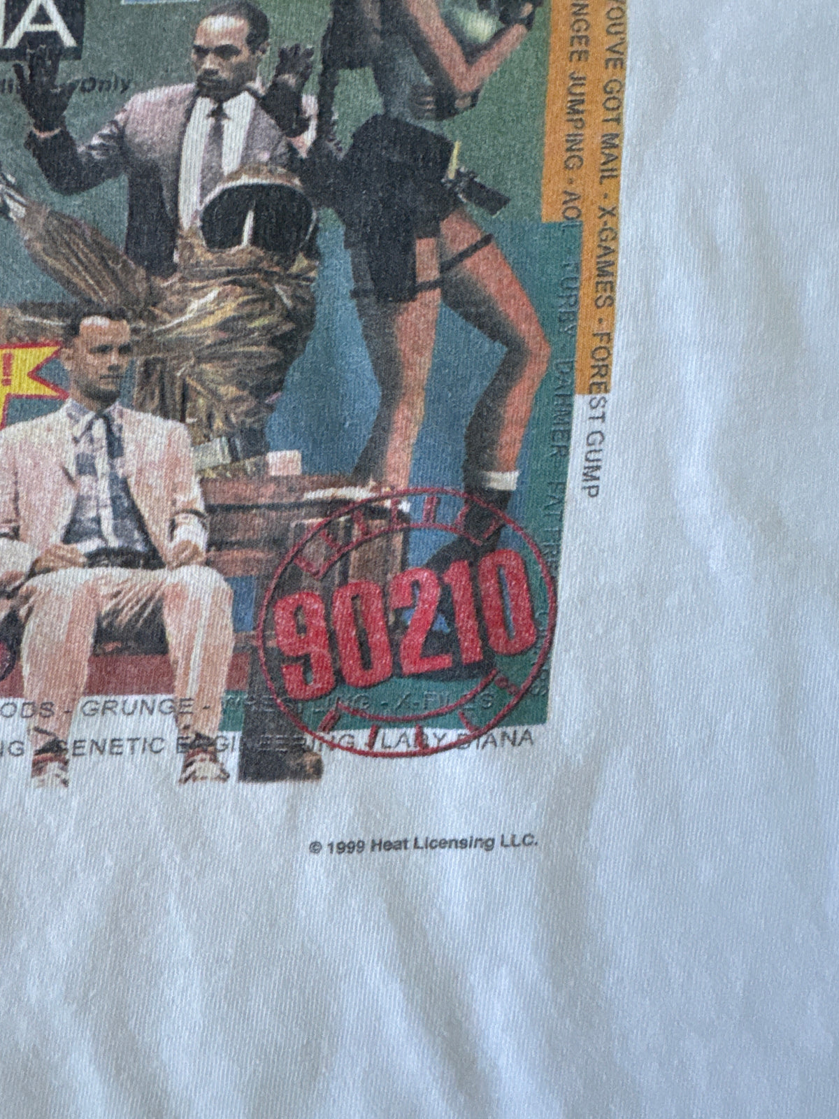 Vintage 1999 Nostalgia Collage 1990 - 1999 Decade Tee