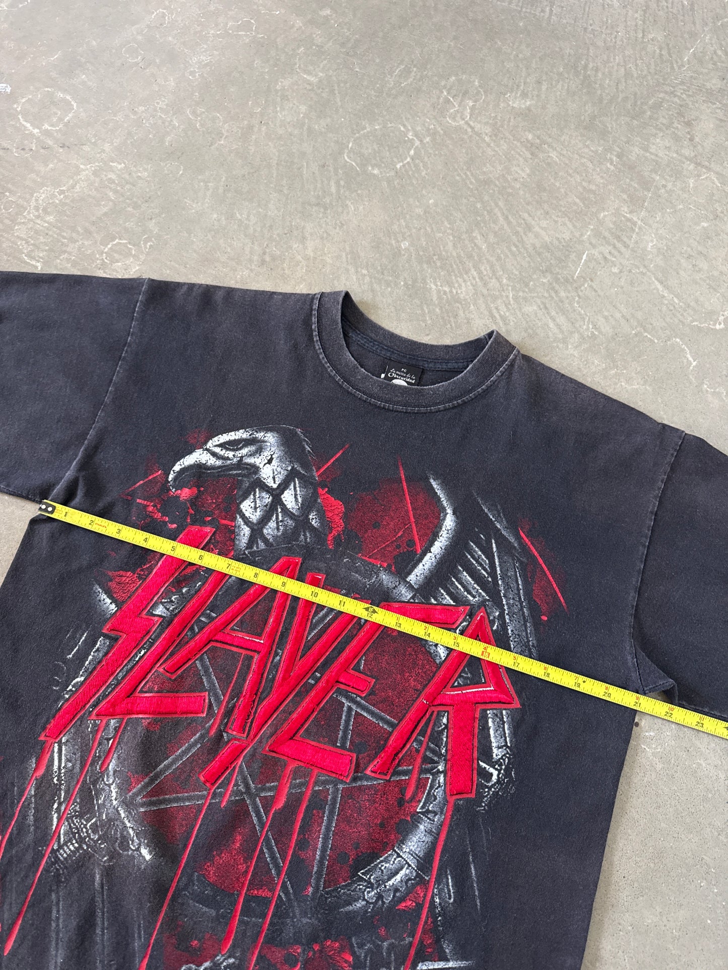 Vintage Rock Revolución Slayer Eagle Mexico Band Tee