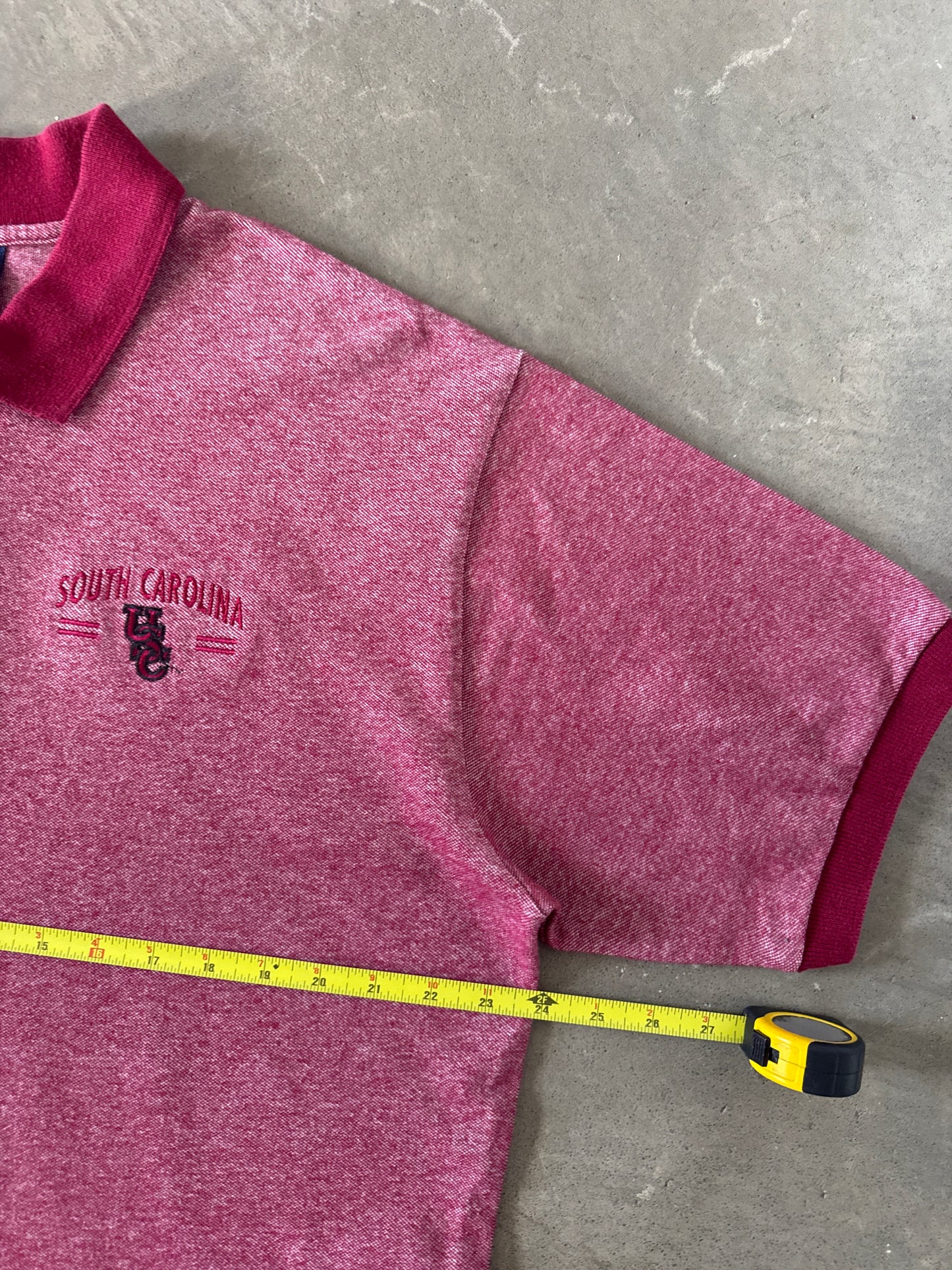 Vintage University Of South Carolina Gamecocks Polo Shirt