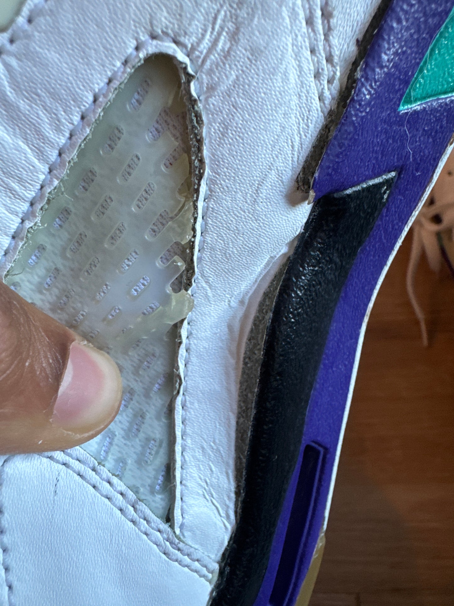 Jordan Retro 5 Grape 2013 Restoration Shoe