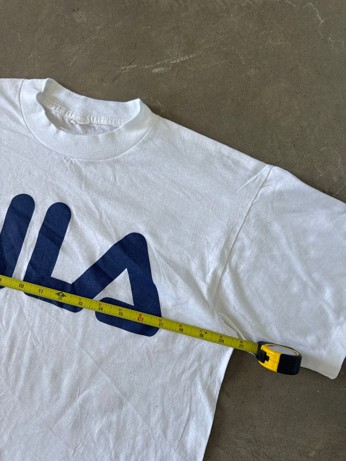 Vintage 90s Fila Classic Logo Tee