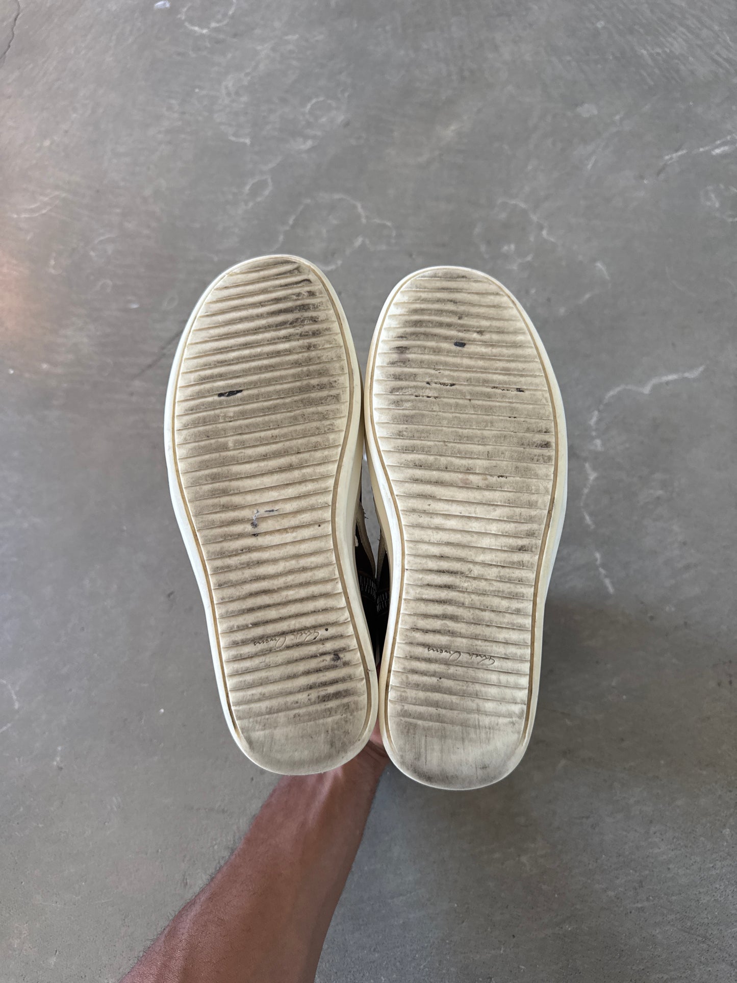 Rick Owen’s Women’s Geobasket Brown Milk