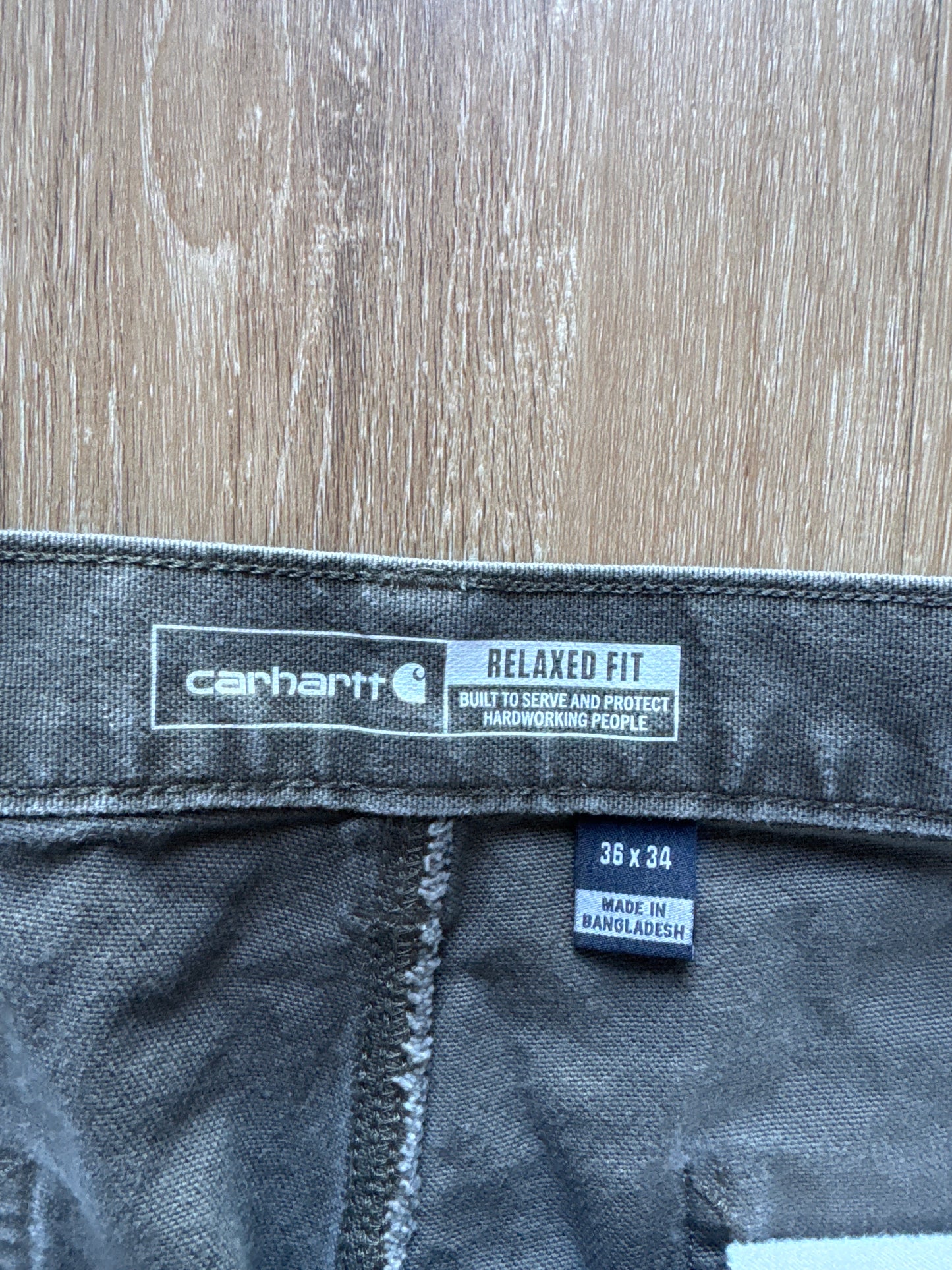 Carhartt Relaxed Fit Brown Carpenter Pants