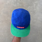 Supreme Tri-Color Rubber Logo Camp Cap