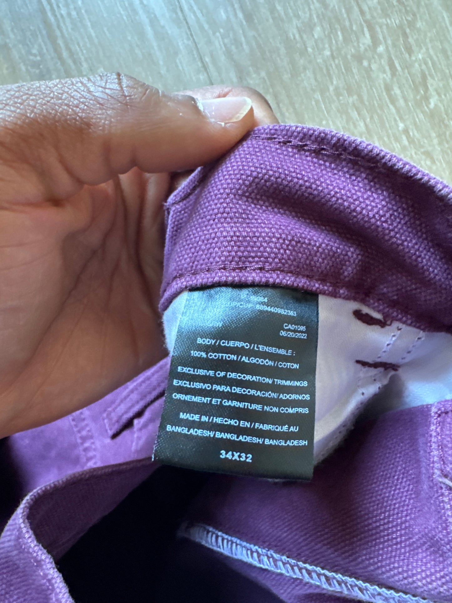 Dickies Burgundy Straight Leg Carpenter Pants