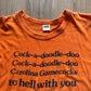 Vintage 80s Russell Athletics University Of Clemson Tigers Gamecocks Diss Tee