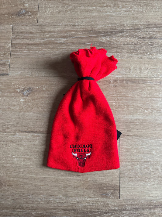 Vintage 90s Chicago Bulls Skulll Rag Beanie