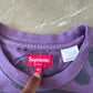 Supreme Stacked Intarsia S/S Purple Tee