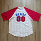 Vintage 90s Y2K Johnny Blaze Method Man Wu-Tang Clan Rap Hip-Hop Old School Baseball Jersey