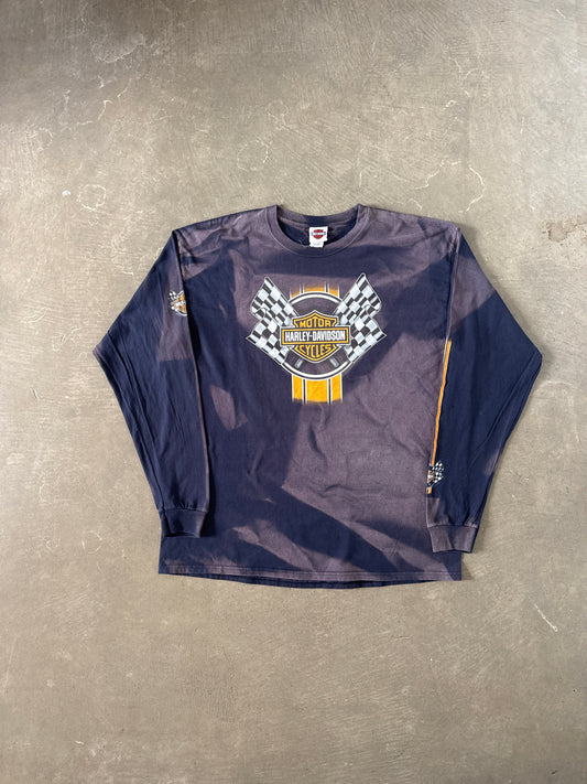 Harley Davidson Sun Faded Charleston South Carolina Long Sleeve