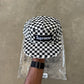 Supreme Washed Chino Twill Checker Board Camp Cap Hat (FW26)