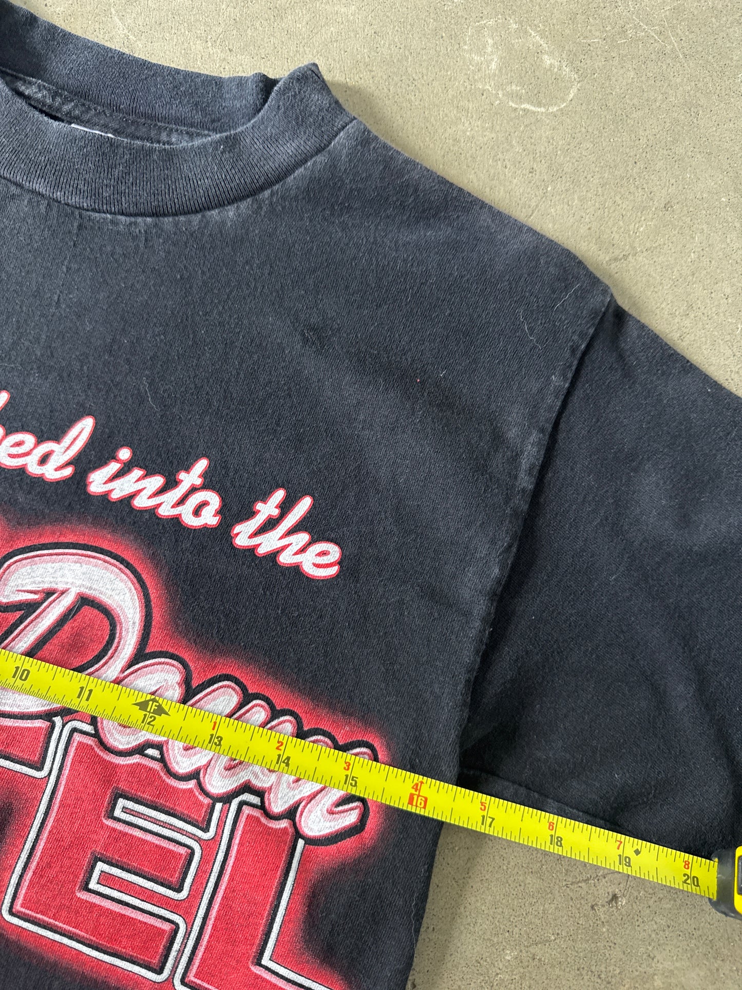 Vintage WWF The Rock Smack Down Hotel Wrestling Tee