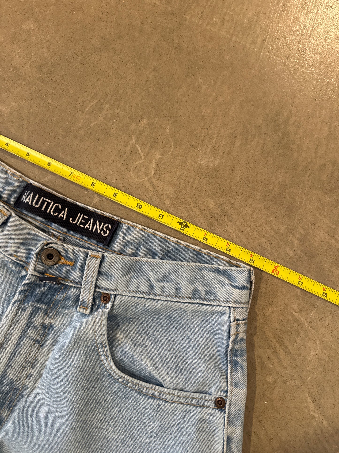 Vintage Nautica Jeans Company Baggy Light Washed Denim Jeans