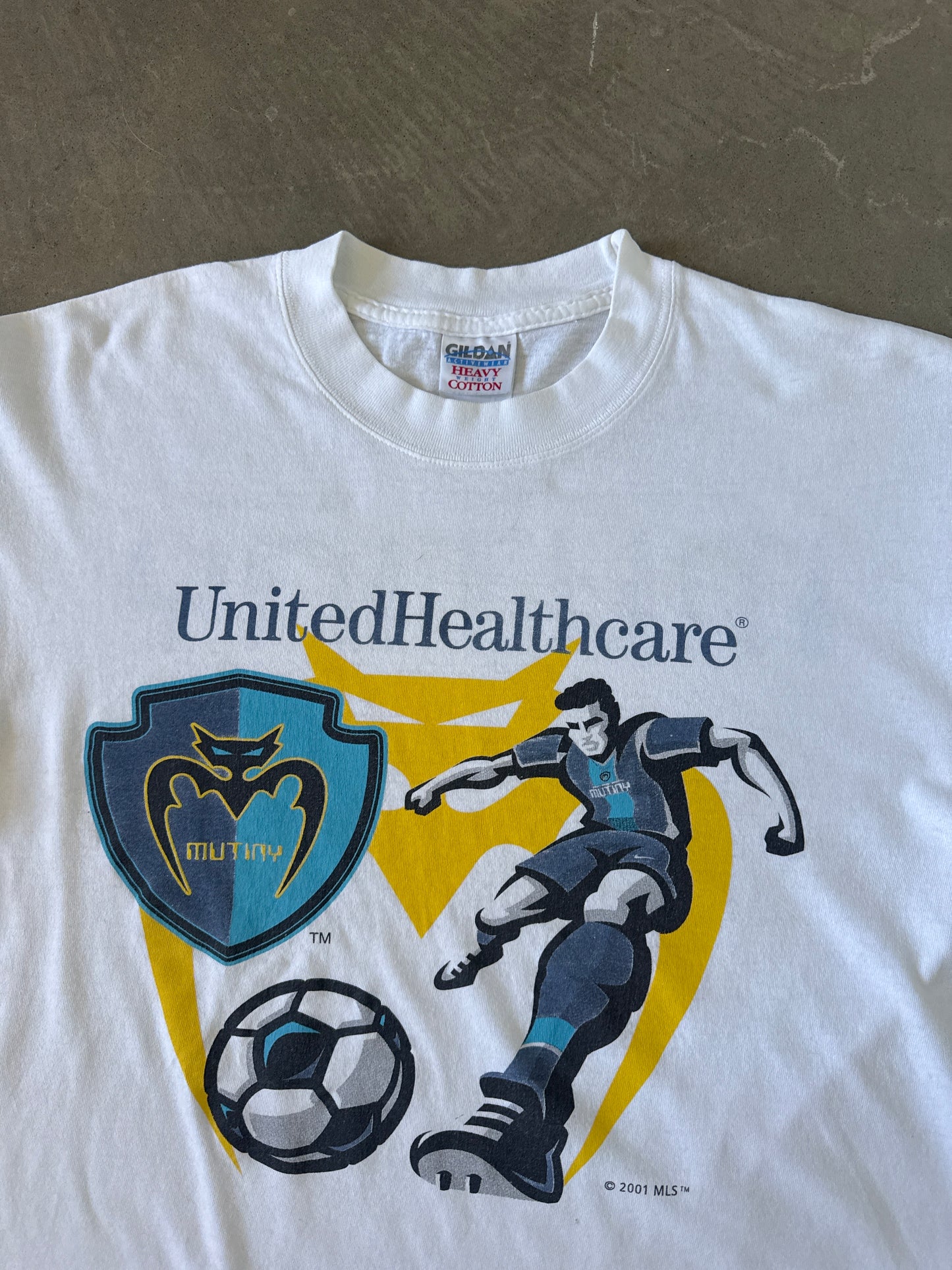 Vintage Tampa Bay Mutiny United Healthcare Soccer Tee