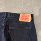 Vintage Levi’s Straight Fit Black Denim Jeans