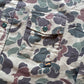 Vintage 80s Duxbak Duck Camo Distressed Button Up Shirt