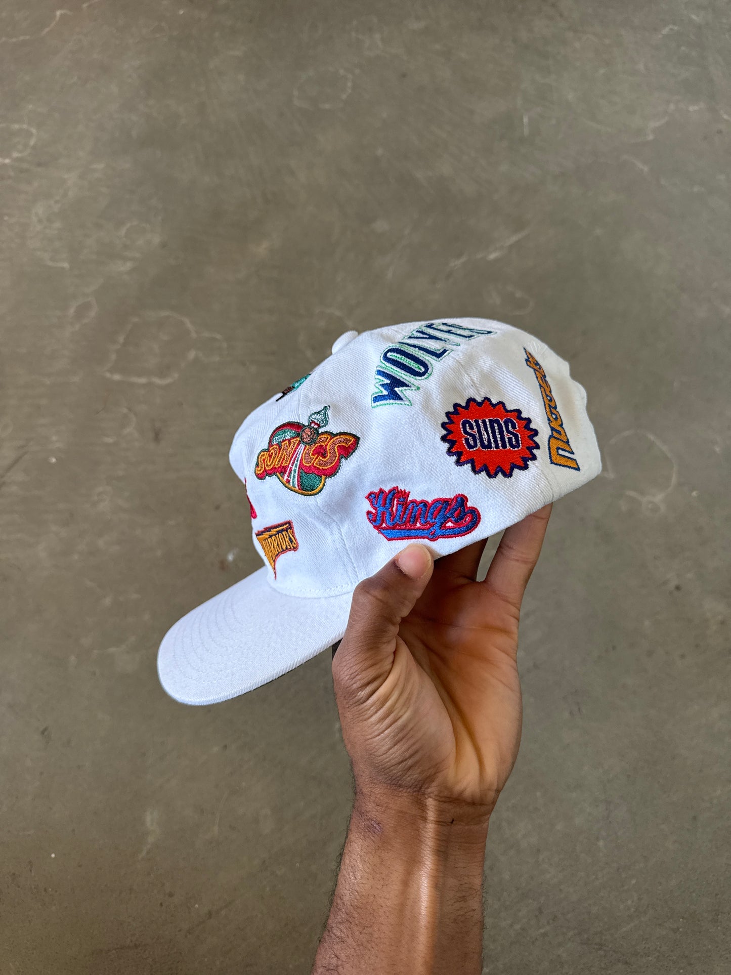 Mitchell & Ness Throwback Western Conference Embroidered Logo Snapback Hat