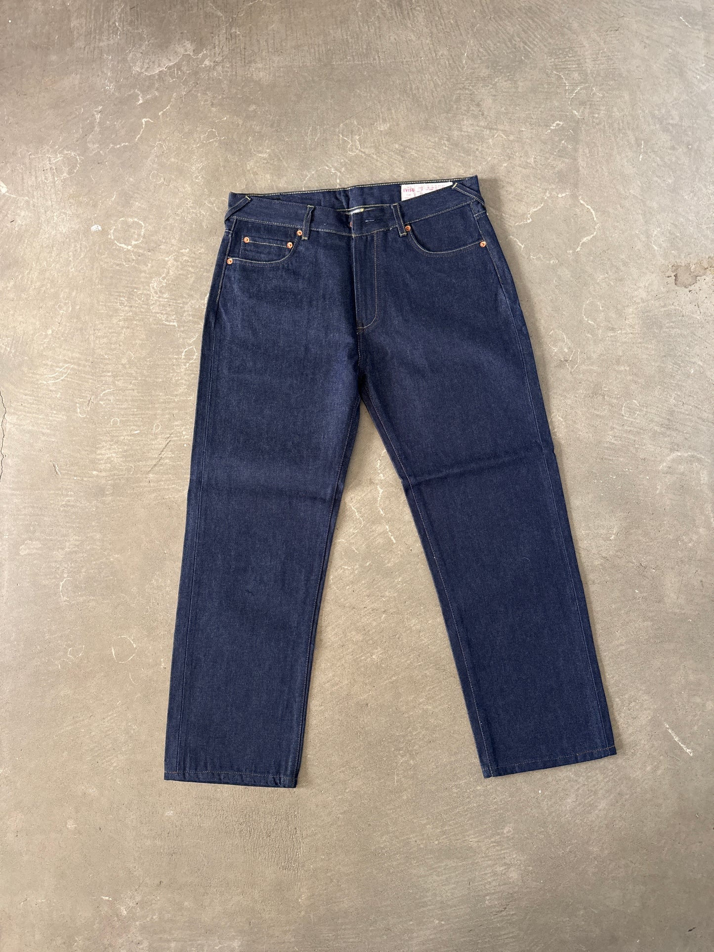 Evisu Embroidered Japanese Art Selvedge Denim Jeans