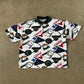 Vintage NBA Monogram Logo Boxy Fit Logo Polo Shirt