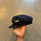 Vintage Wool Greek Fisherman Captain Sailor Souvenir Pins Hat