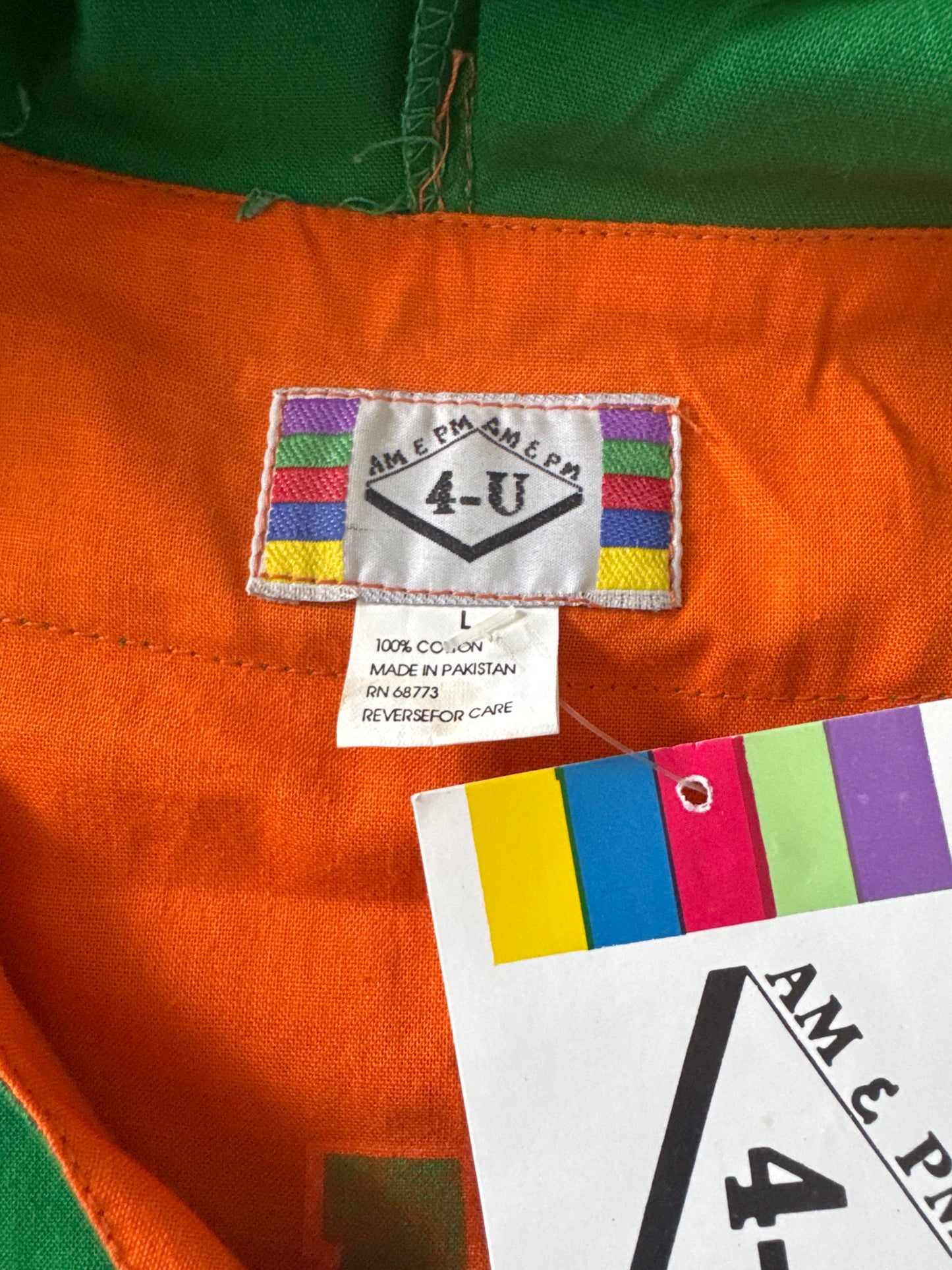 Vintage 90s University Of Miami Hurricanes Hooded Tee Shorts Set