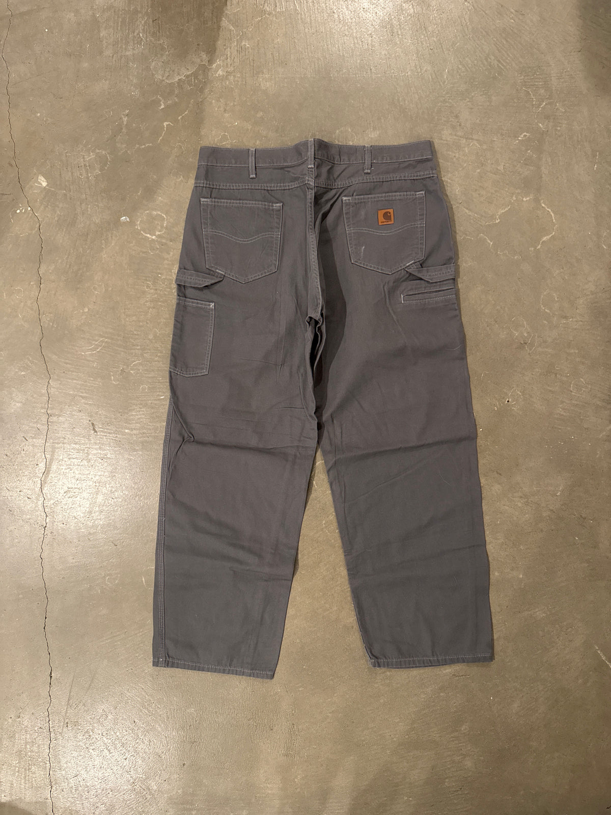 Carhartt Loose Original Fit Grey Carpenter Pants