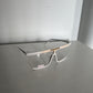 Vintage 90s Crozel Hip Hip Style Purple Glasses