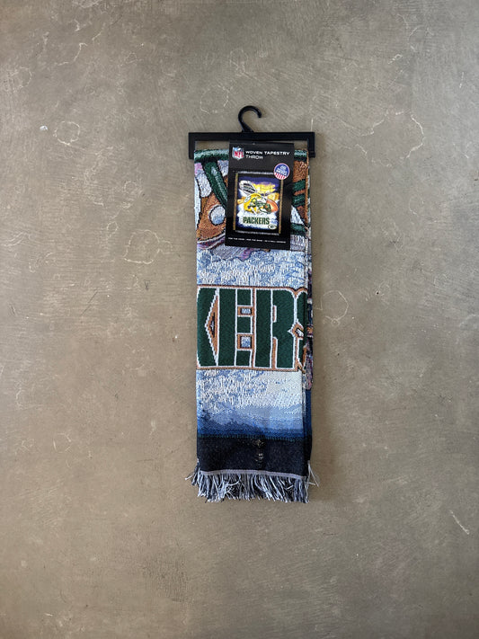 NFL Green Bay Packers Woven Tapestry Throw