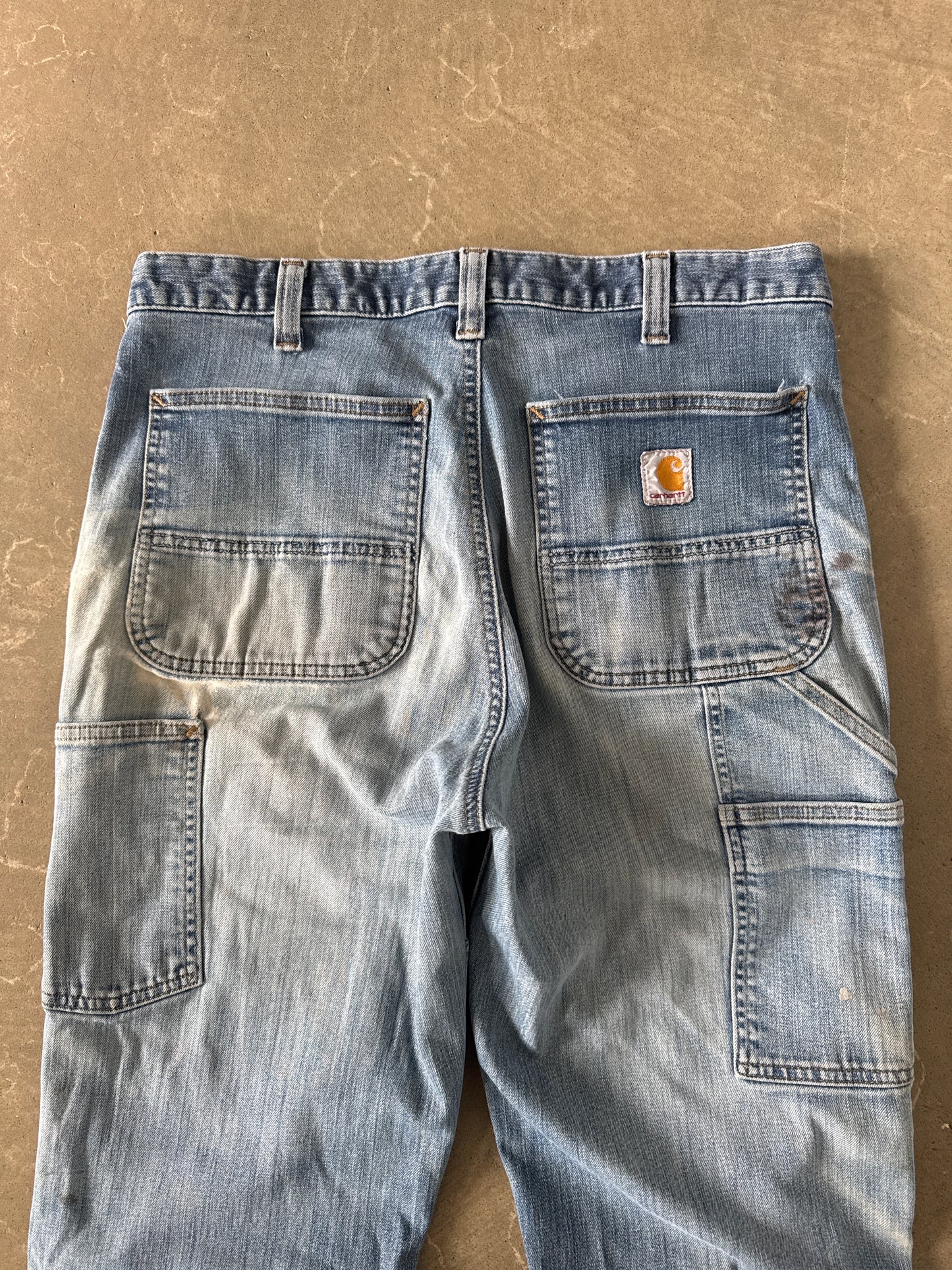 Vintage Carhartt Relaxed Fit Distressed Double Knee Pants