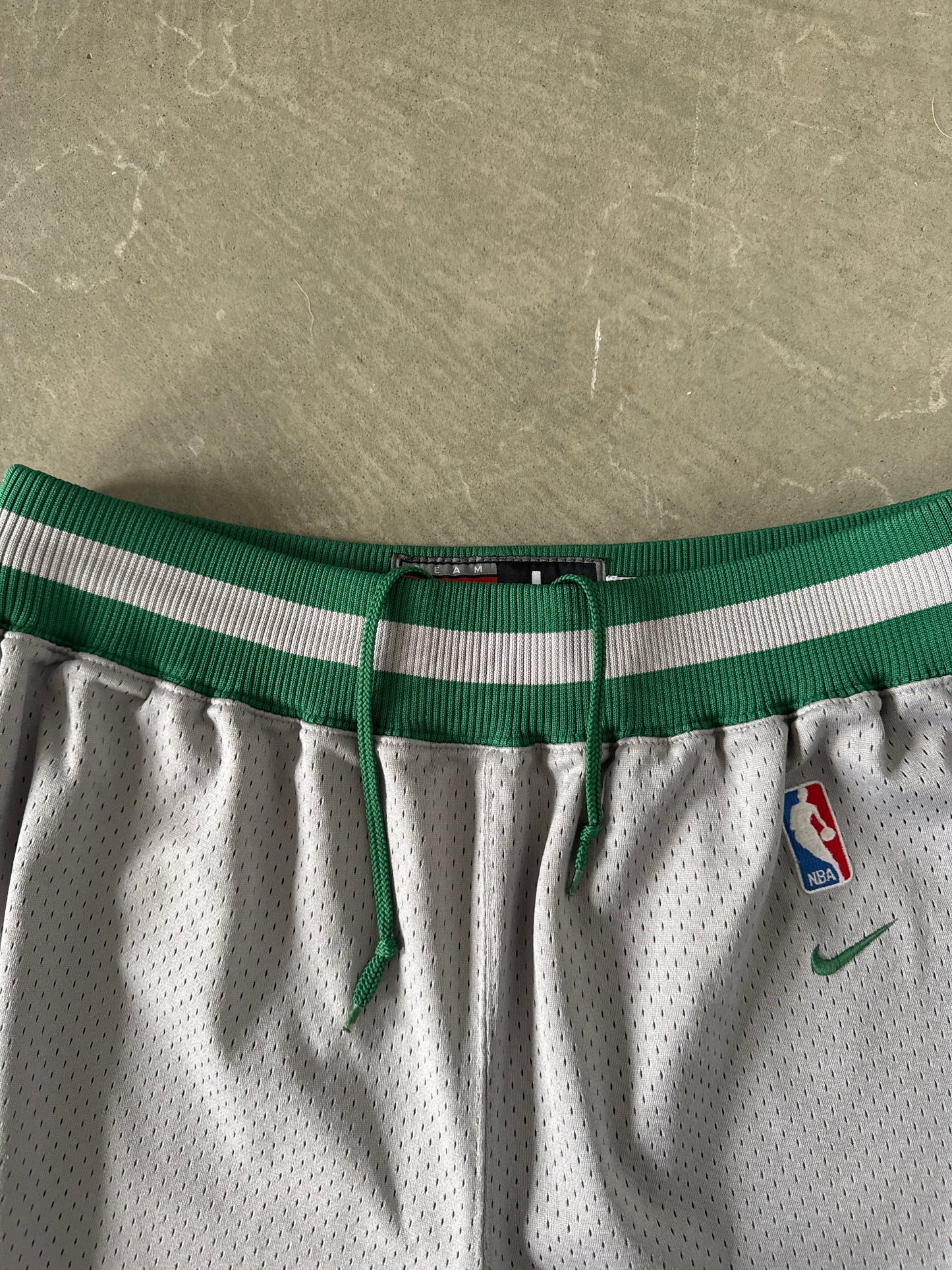 Vintage Nike Boston Celtics Rewind 1963 Mesh Basketball Shorts