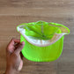 Vintage Newport Embroidered Logo Neon Green Snapback Hat