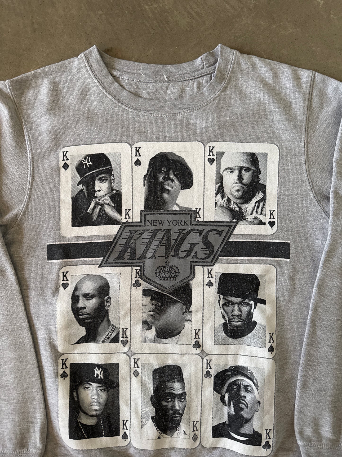 Y2K New York Kings Rapper Sweatshirt