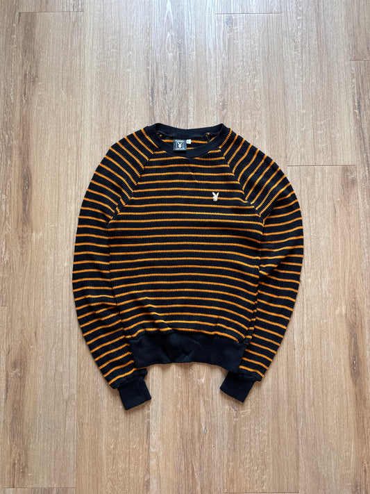Vintage 80s Playboy Striped Sweater