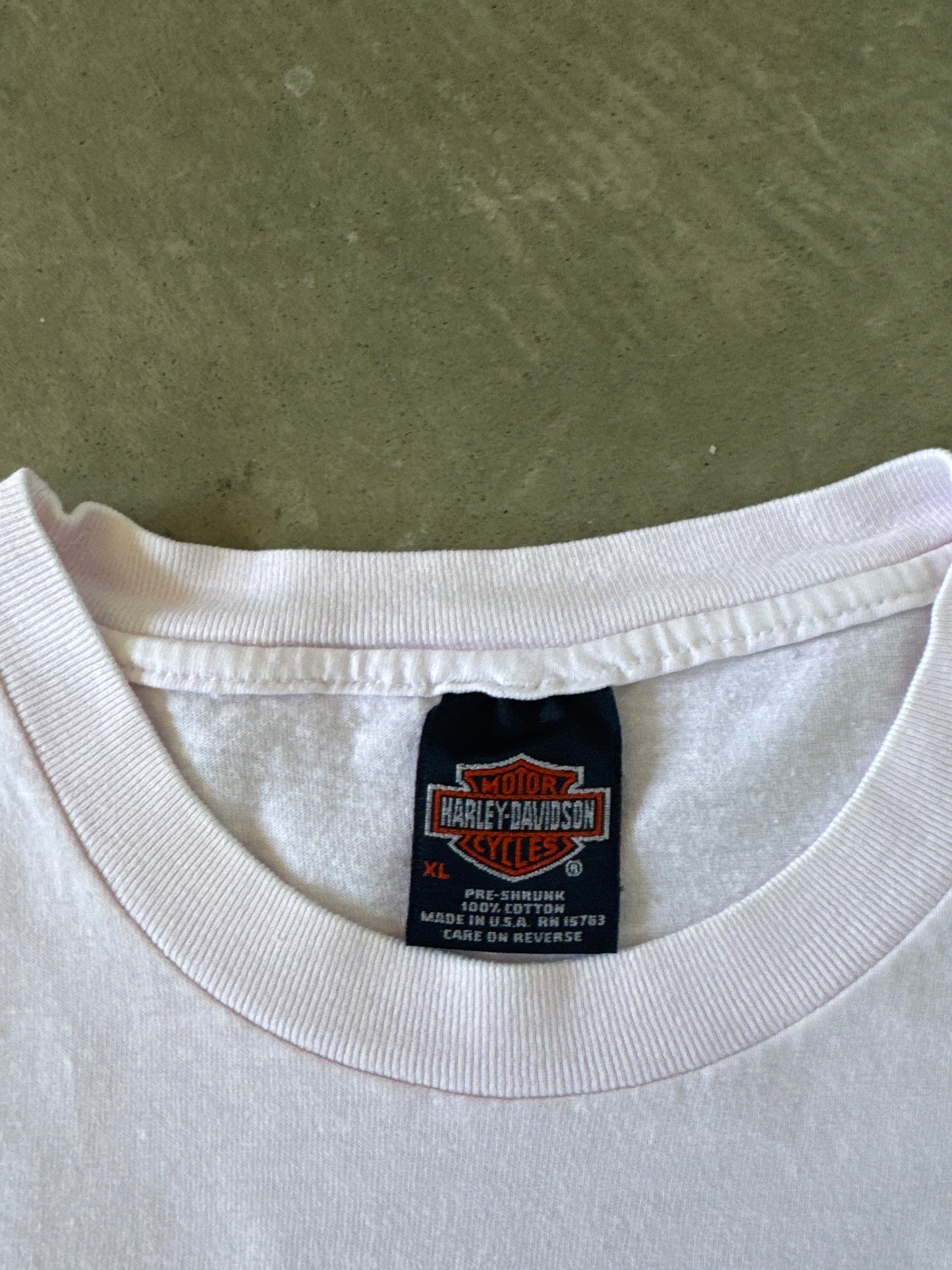Vintage 1999 Harley Davidson Rock Hill South Carolina Pink Longsleeve