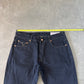 Evisu Embroidered White Bull Selvedge Japanese Denim Jeans