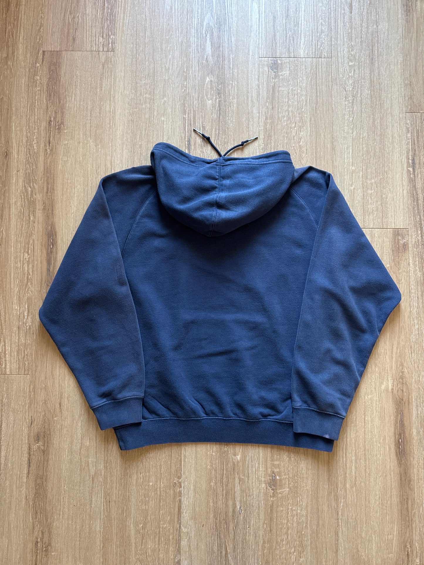 Vintage Nike Navy Embroidered Logo Hoodie