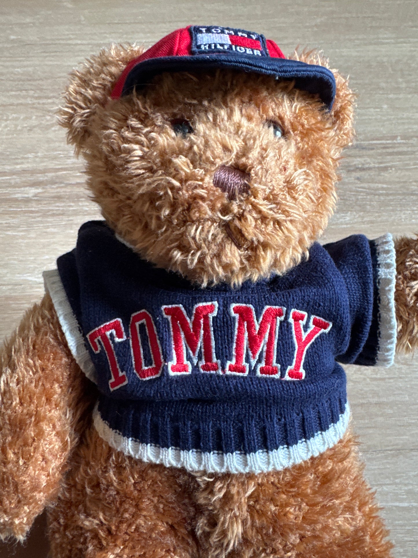 Vintage Tommy Hilfiger Stuffed Teddy Bear