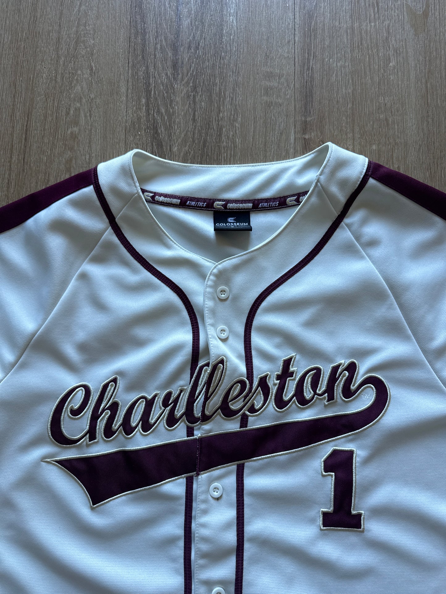 Colosseum College Of Charleston Cougars Baseball Jersey ￼