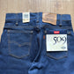 Vintage 1989 Levi’s 509 Slim Straight Boot Adjacent Cut Blue Denim Jeans